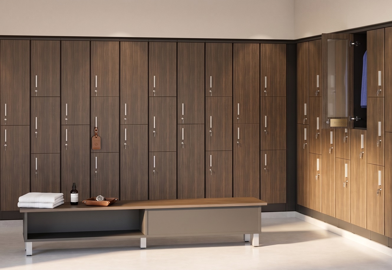 IOF Lockers Feature