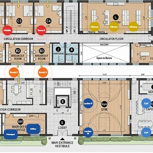 IOF School Floorplan