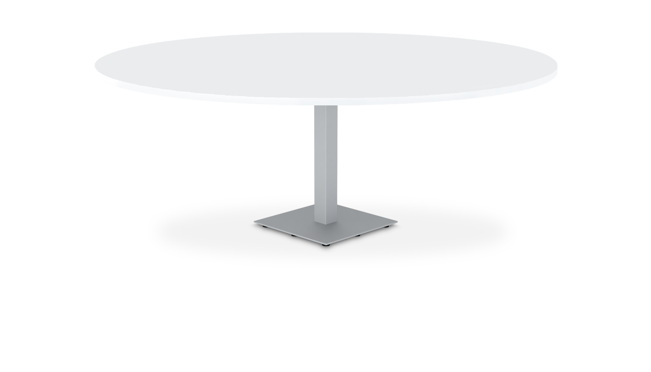 Round Top — Disc Square Base