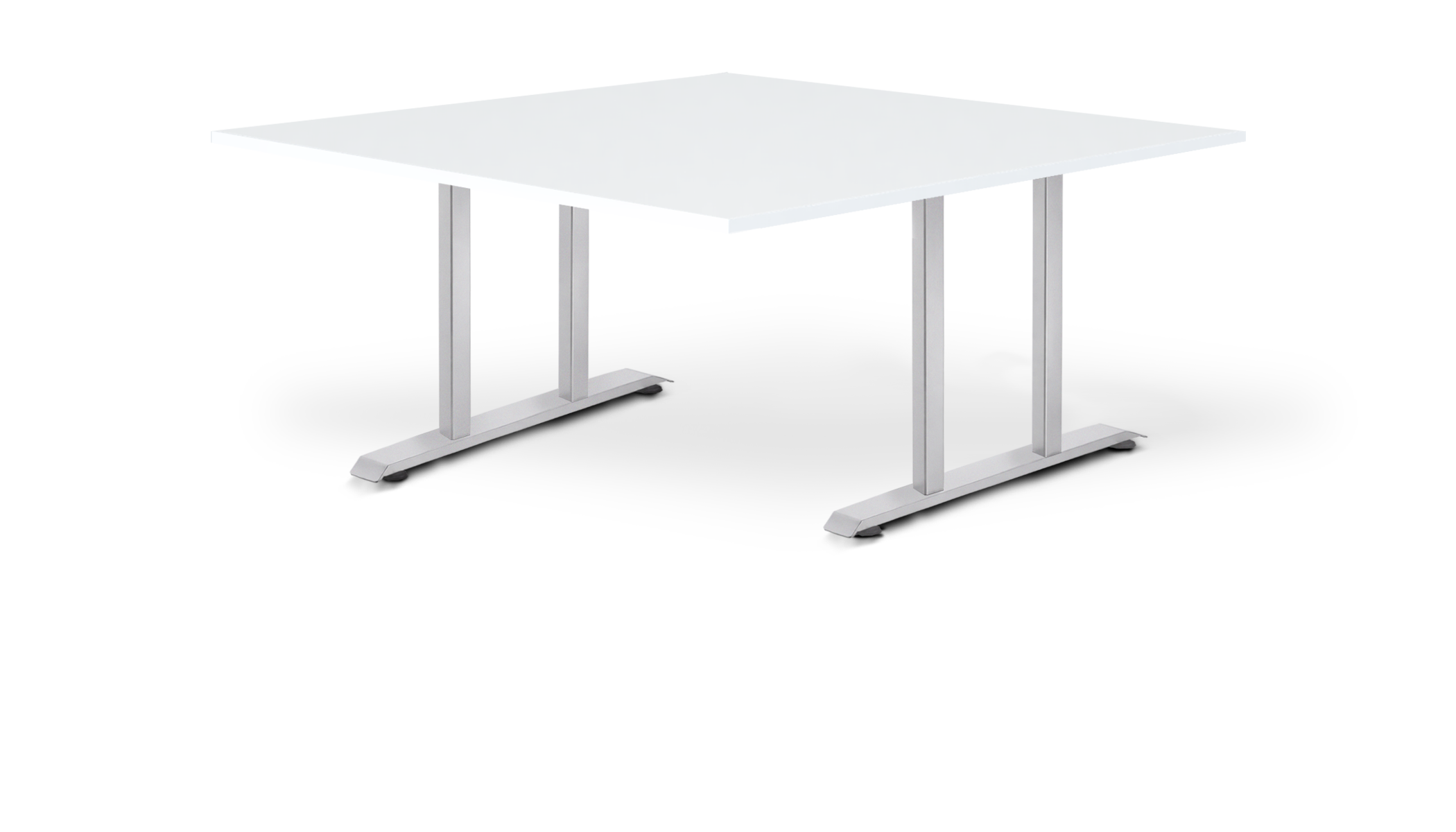 Square Top — Double-T Flat Base